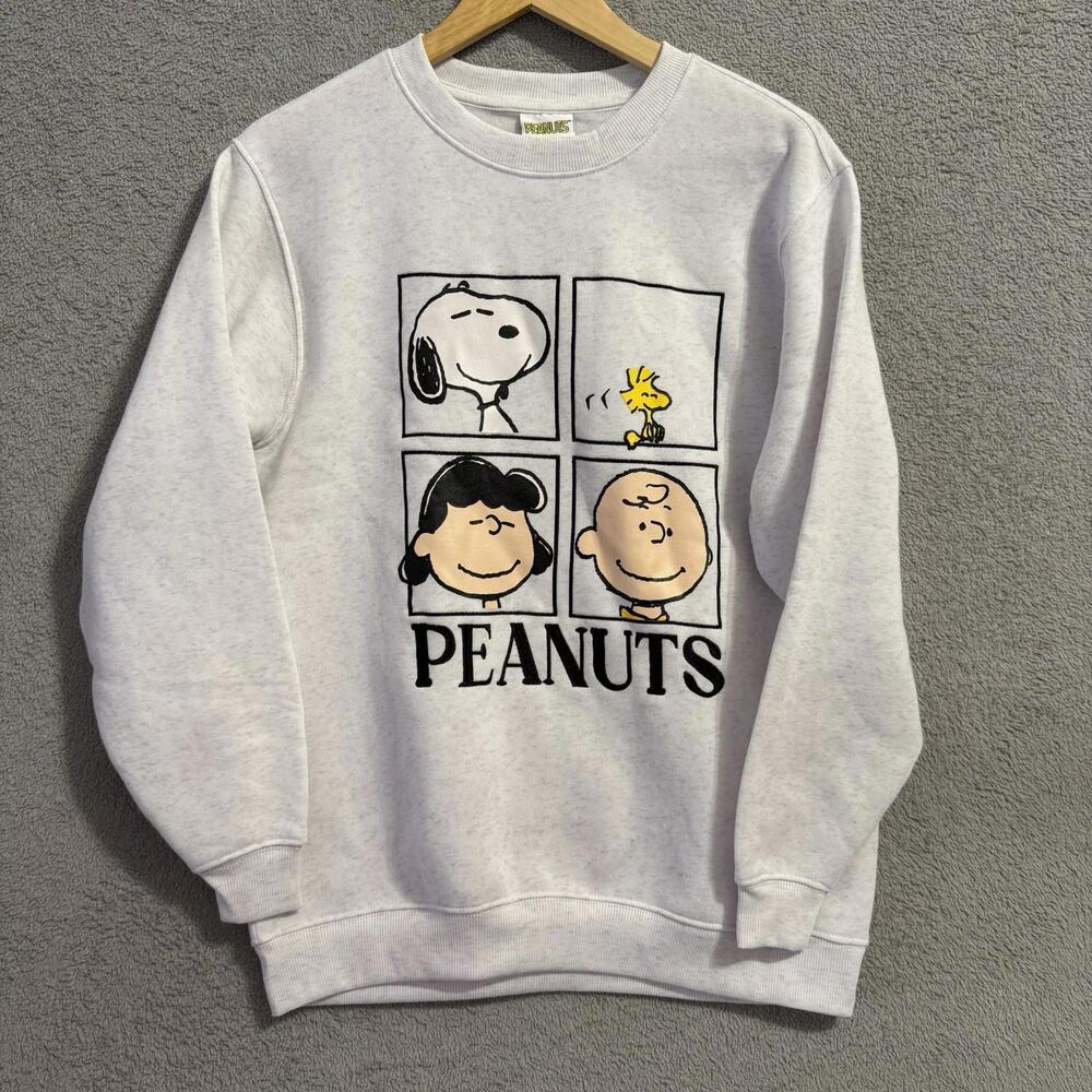 Peanuts Snoopy Woodstock Crewneck Sweatshirt M Men’s